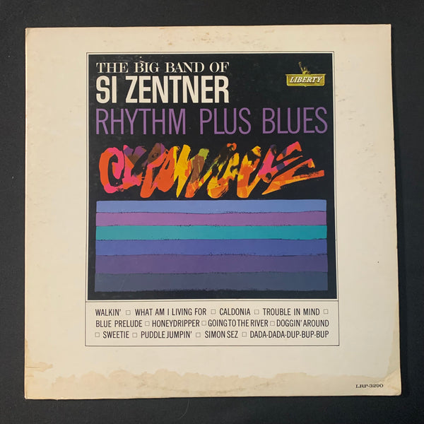 LP Si Zentner 'Rhythm Plus Blues' (1963) VG+/G+ vinyl record