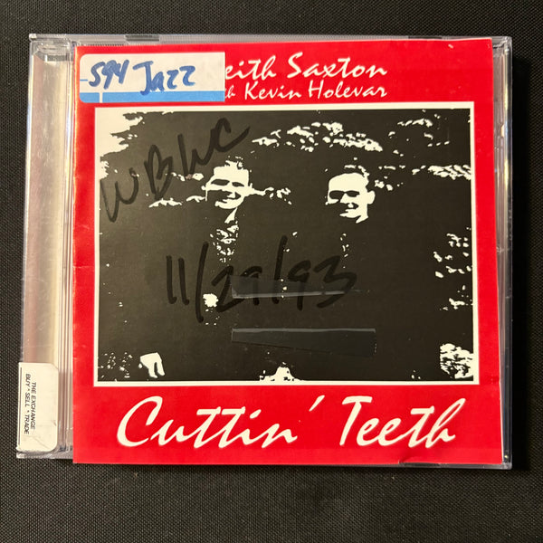 CD Keith Saxton with Kevin Holevar 'Cuttin' Teeth' (1993) jazz