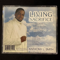 CD Anthony L. Smith 'Living Sacrifice' (2002) Christian gospel Canton Ohio
