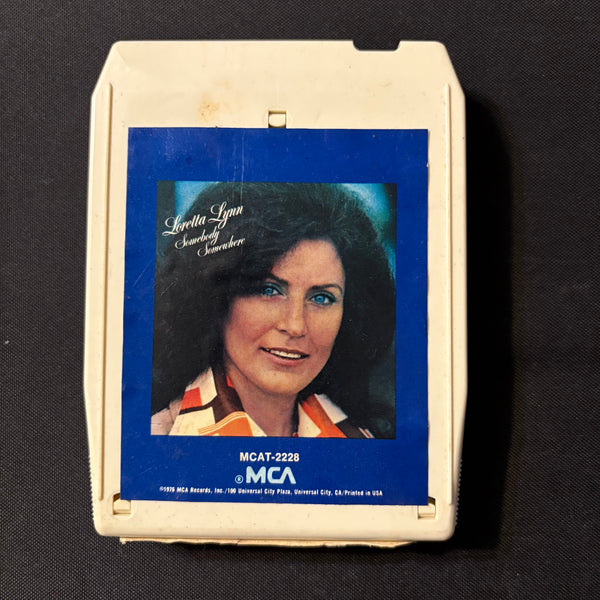 8 TRACK TAPE Loretta Lynn 'Somebody Somewhere' (1976)