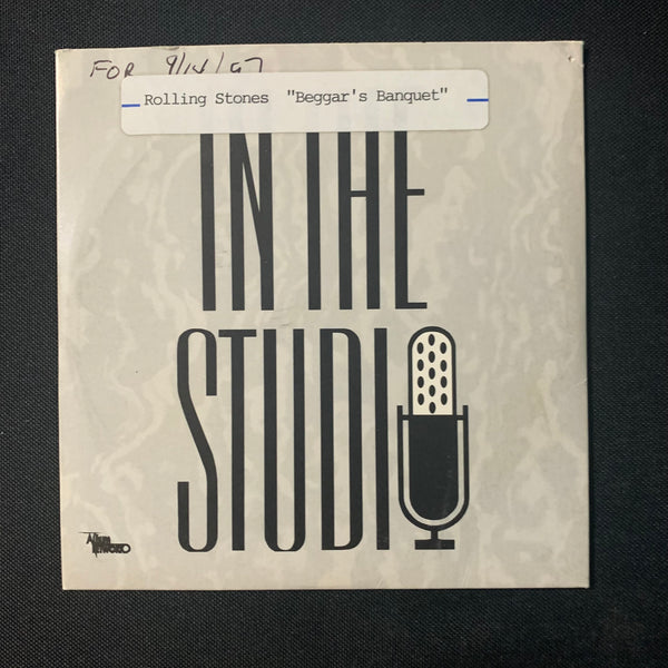 CD Rolling Stones 'In the Studio' (1997) radio-only promo DJ broadcast program
