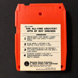 8 TRACK TAPE Roy Orbison 'All Time Greatest Hits' (1972)