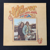 LP John Denver 'Back Home Again' (1974) clean VG+/VG+ gatefold vinyl