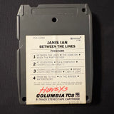 8 TRACK TAPE Janis Ian 'Between the Lines' (1975)