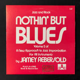 LP Jamey Aebersold 'Nothin' But Blues' (1981) play along jazz and rock instructional music