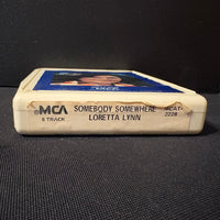8 TRACK TAPE Loretta Lynn 'Somebody Somewhere' (1976)