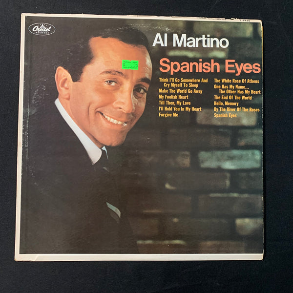 LP Al Martino 'Spanish Eyes' (1966) VG+/VG+ vinyl record easy listening pop vocal