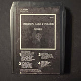 8 TRACK TAPE Emerson, Lake and Palmer 'Works Volume 1' (1977)