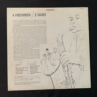 LP Four Freshmen 'And Five Saxes' (1957) VG+/VG+ easy listening pop swing