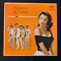 LP Four Freshmen 'Voices In Latin' (1958) VG+/VG+ vinyl record swing jazz pop vocal