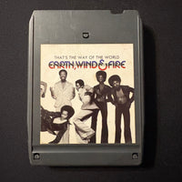 8 TRACK TAPE Earth, Wind and Fire 'That's the Way of the World' (1975)