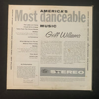 LP Griff Williams and His Society Orchestra 'America's Most Danceable Music' (1958) VG/VG+ vinyl