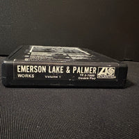 8 TRACK TAPE Emerson, Lake and Palmer 'Works Volume 1' (1977)