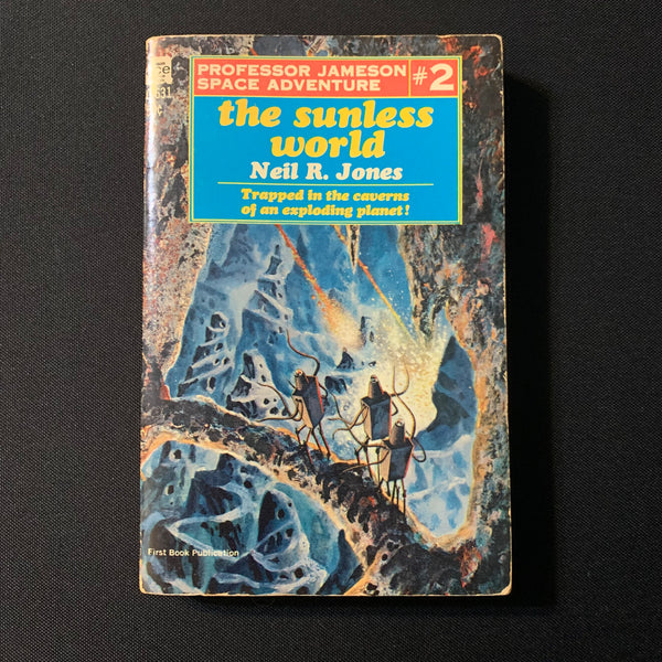 BOOK Neil R. Jones 'The Sunless World' (1967) PB Professor Jameson Space Adventure #2 science fiction
