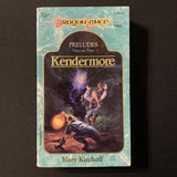 BOOK Mary Kirchoff 'Kendermore' (1989) Dragonlance Saga Preludes Volume Two PB