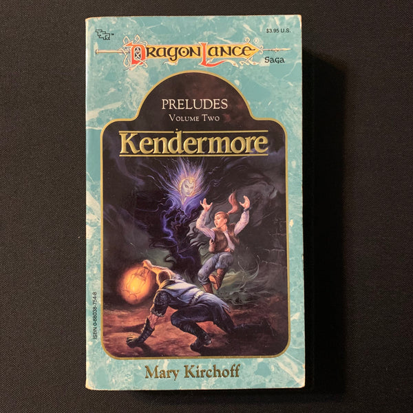 BOOK Mary Kirchoff 'Kendermore' (1989) Dragonlance Saga Preludes Volume Two PB