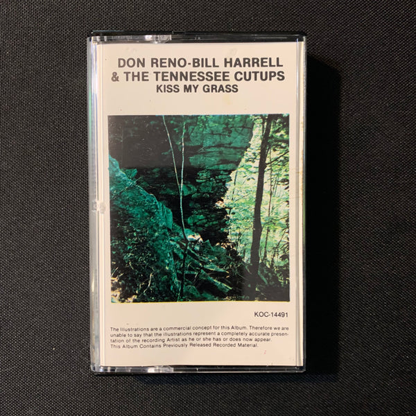CASSETTE Don Reno, Bill Harrell, Tennessee Cutups 'Kiss My Grass' (1980)