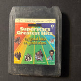 8 TRACK TAPE K-Tel Superstars Greatest Hits (1974) Elton John, Dr. Hook, Hollies