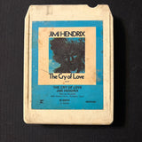 8 TRACK TAPE Jimi Hendrix 'The Cry of Love' (1971)
