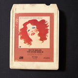 8 TRACK TAPE Bette Midler 'The Divine Miss M' (1972)