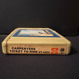 8 TRACK TAPE Carpenters 'Ticket To Ride' (1969)