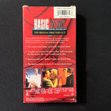 VHS Basic Instinct Director's Cut (1992) Michael Douglas, Sharon Stone