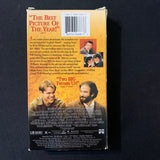 VHS Good Will Hunting (1997) Robin Williams, Matt Damon, Ben Affleck, Minnie Driver