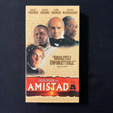 VHS Amistad (1998) Morgan Freeman, Anthony Hopkins, Djimon Hounson, Matthew McConaughey