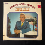 LP Porter Wagoner 'Simple As I Am' (1971) VG+/VG+ vinyl record