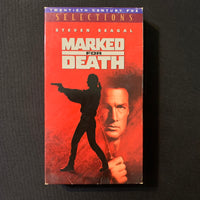 VHS Marked For Death (1995) Steven Seagal, Joanna Pacula