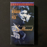 VHS Spellbound (1945) Ingrid Bergman, Gregory Peck, Alfred Hitchcock