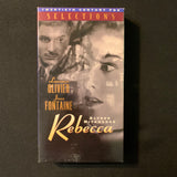 VHS Rebecca (1940) Laurence Olivier, Joan Fontaine, George Sanders, Judith Anderson