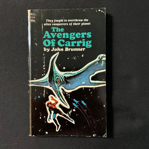 BOOK John Brunner 'The Avengers of Carrig' (1969) paperback science fiction