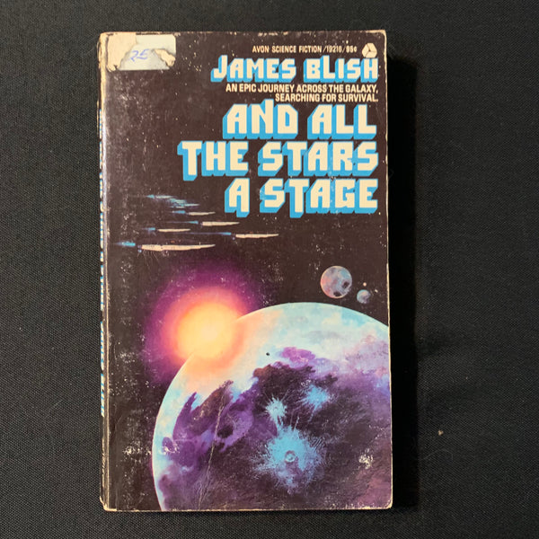 BOOK James Blish 'And All the Stars a Stage' (1974) paperback science fiction