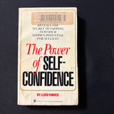 BOOK Lloyd Purves 'Power of Self-Confidence' (1985) PB self-help success potential