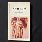 BOOK William Shakespeare 'King Lear' (1957) Folger Library Louis B. Wright, Virginia A. LaMar