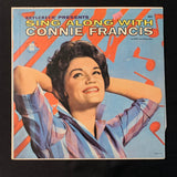 LP Connie Francis 'Sing Along With' (1961) Brylcreem promotional record VG+/VG+ vinyl