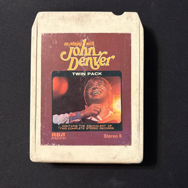 8 TRACK TAPE John Denver 'An Evening With John Denver' (1975)
