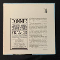 LP Connie Francis 'Country Music Connie Style' (1962) VG+/VG+ vinyl record