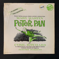 LP Peter Pan Original Cast Recording (1980) Mary Martin VG+/VG+ vinyl record