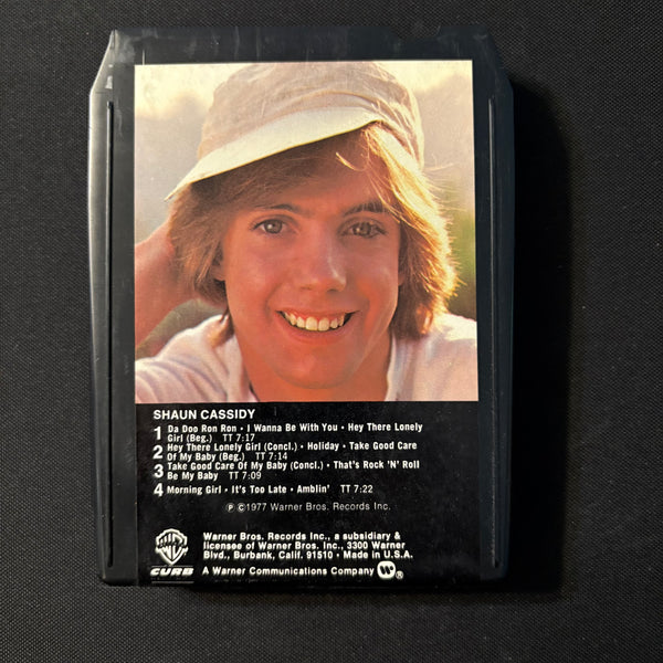 8 TRACK TAPE Shaun Cassidy self-titled (1977)