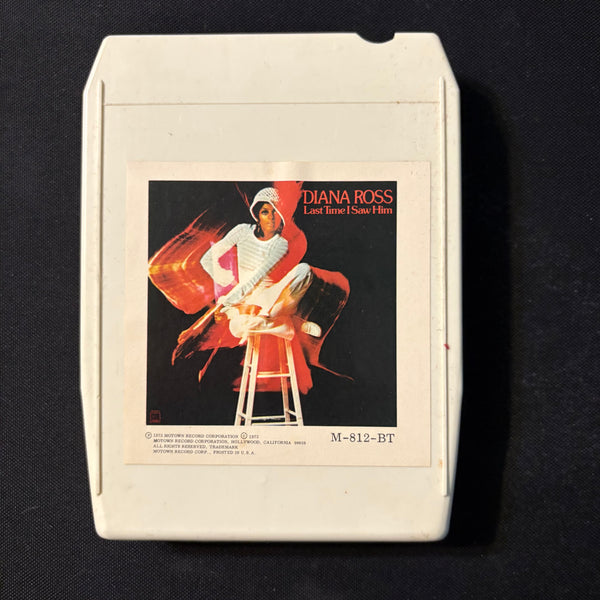 8 TRACK TAPE Diana Ross 'The Last Time I Saw Him' (1973)