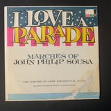 LP Empire Guards Regimental Band 'I Love a Parade: Marches of John Philip Sousa' VG+/G vinyl record