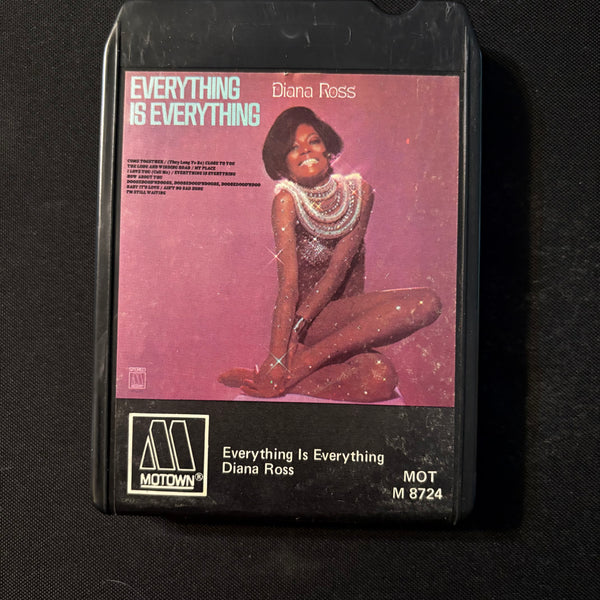 8 TRACK TAPE Diana Ross 'Everything Is Everything' (1970)