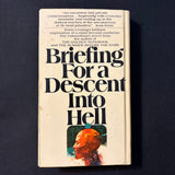 BOOK Doris Lessing 'Briefing For a Descent Into Hell' (1972) Permabound hardcover