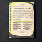BOOK Albert E. Barnett 'The Modern Reader's Guide To Acts' (1962) PB Bible study