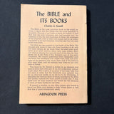 BOOK Charles G. Sewall 'The Bible and Its Books' (1941) PB gospels explained