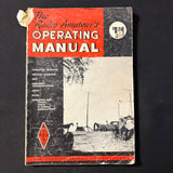 BOOK Radio Amateur's Operating Manual (1969) PB American Radio Relay League