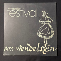 LP Festival 'Am Wendelstein' private label Detroit polka band VG+/VG vinyl record