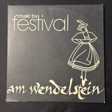 LP Festival 'Am Wendelstein' private label Detroit polka band VG+/VG vinyl record